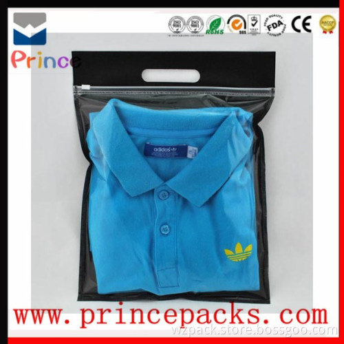 Clear customed clothes plastic packaging bag,underwear bag